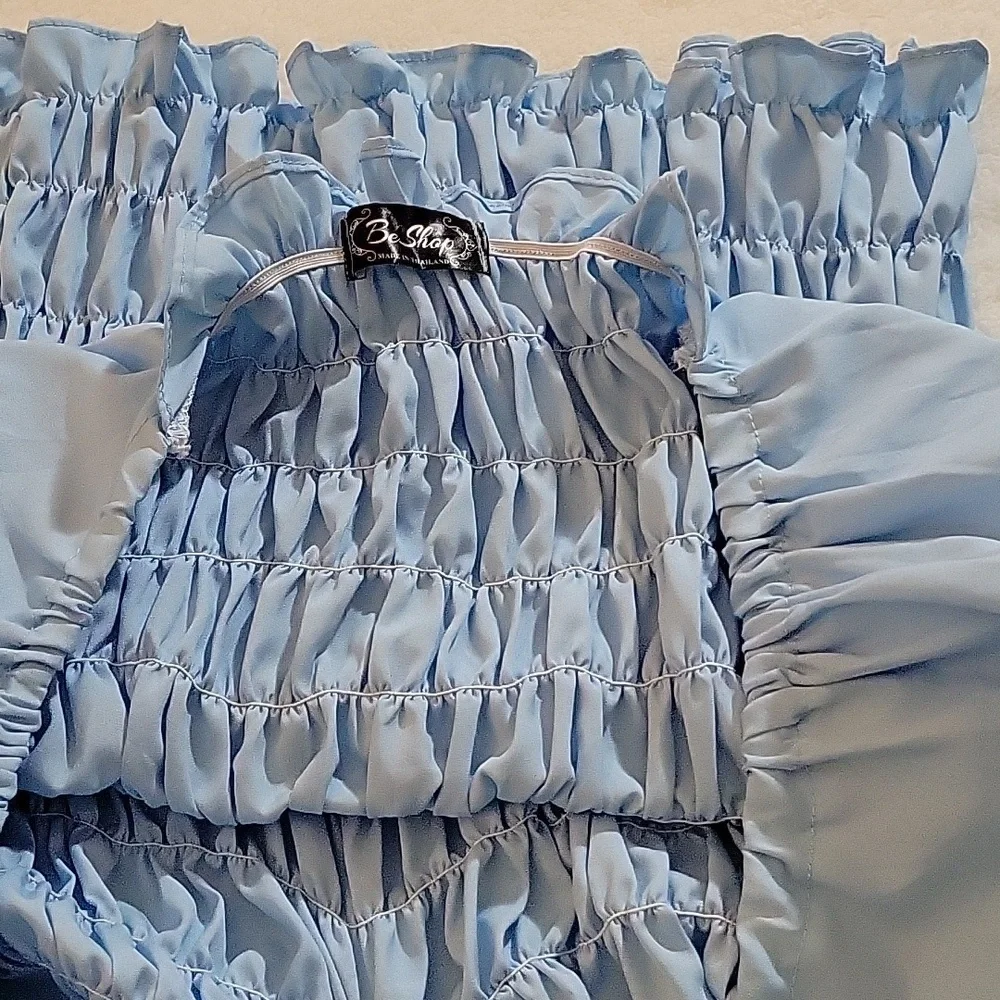 CUTE BABY BLUE LONGSLEEVE TOP - Picture 9 of 11